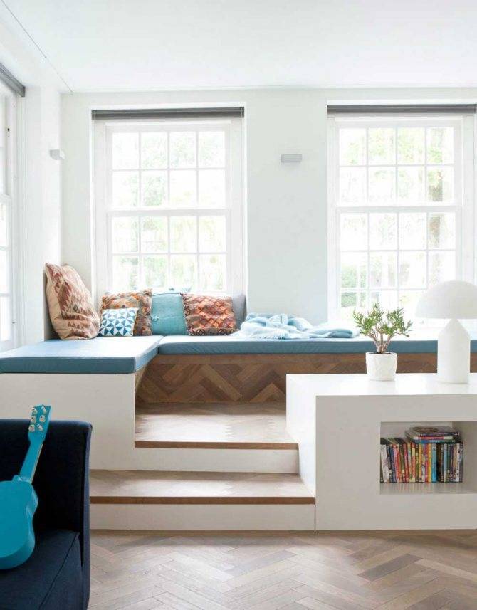 Идеи, которые помогут правильно использовать свободное пространство за спинкой дивана