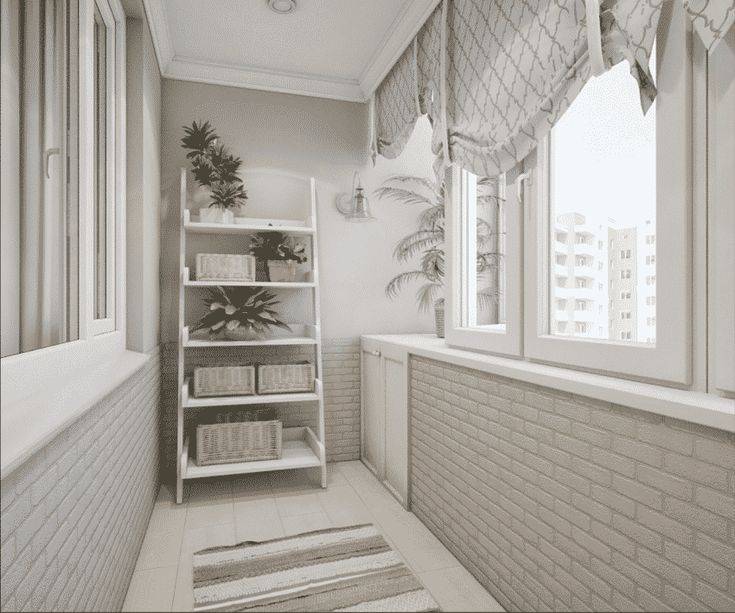 Маленький балкон - стильный и практичный дизайн (88 фото)