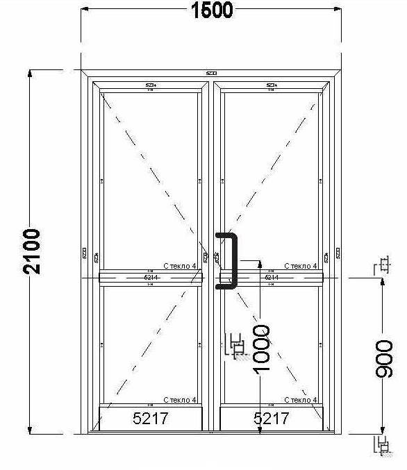 Стандартные размеры входных дверей в квартиру: высота и ширина