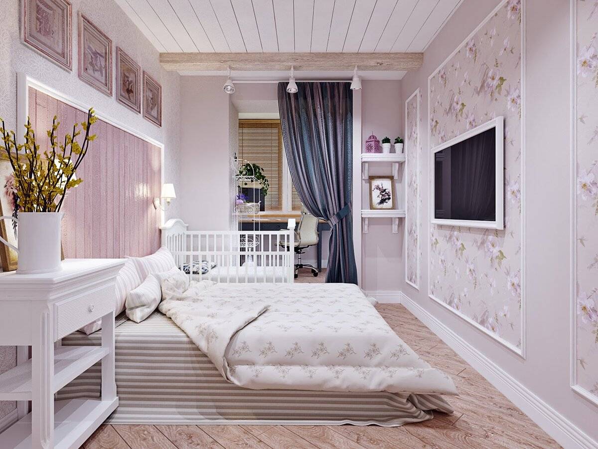 Спальня в стиле прованс - подборка 30 интерьеров