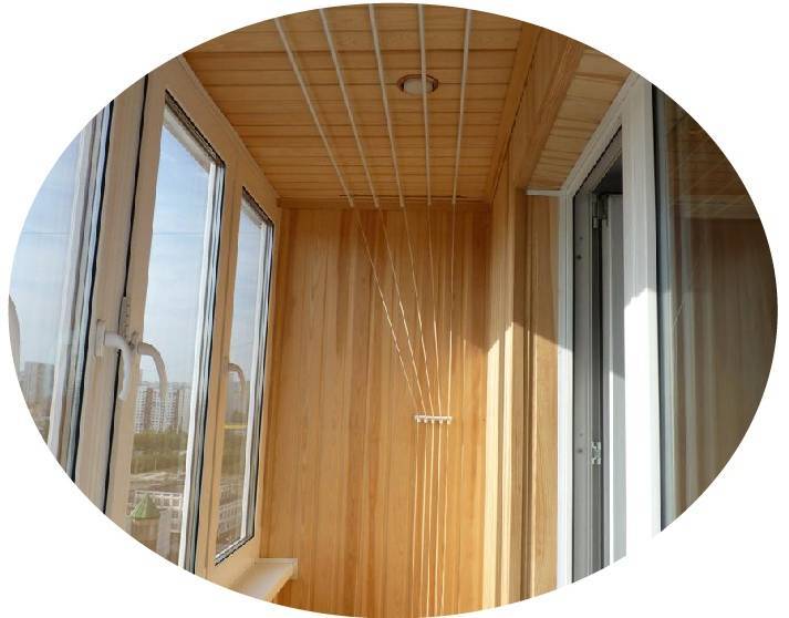 Обзор материалов для внутренней обшивки балкона