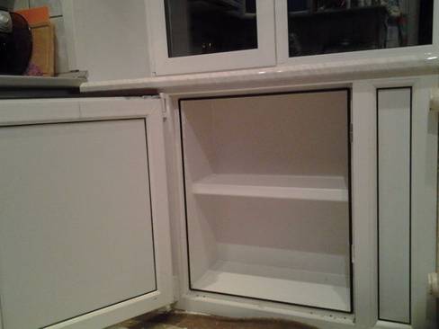Холодильник под окном. хрущевский холодильник.  как сделать холодильник под окном. | здоровое питание