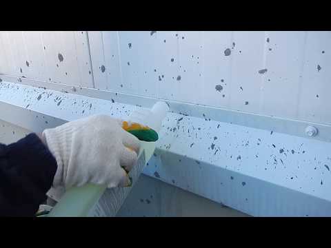 Чем отмыть цементный раствор от стекла