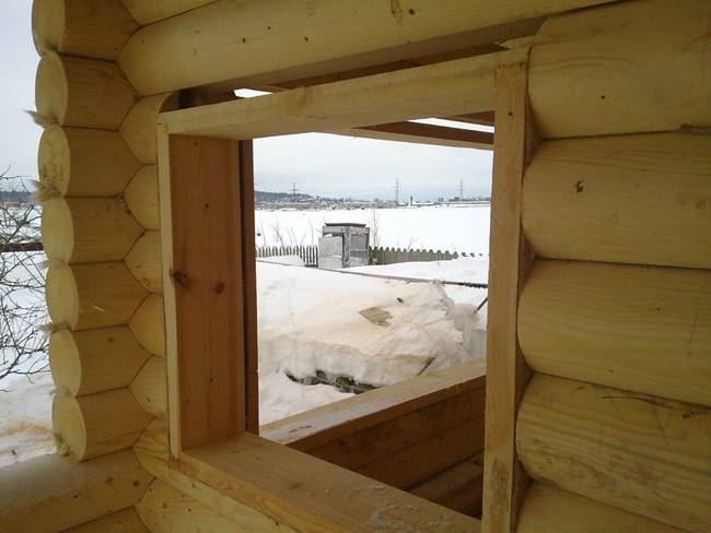Окосячка в деревянном доме своими руками: дверные проемы, окна