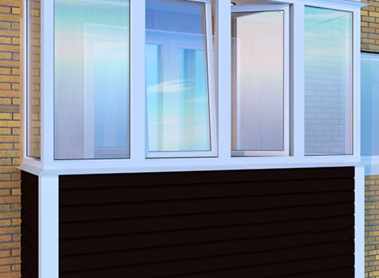Как застеклить балкон - пвх и алюминиевое остекление балкона недорого