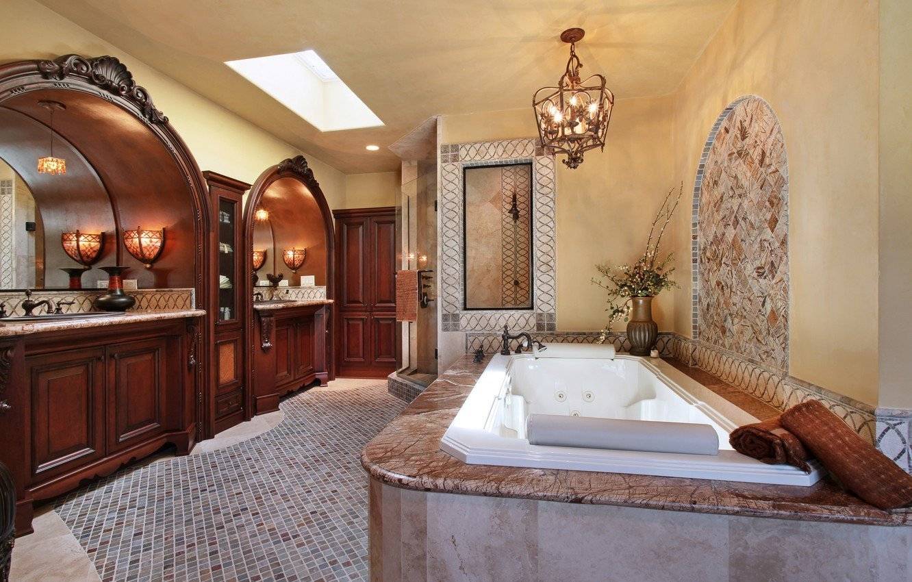 20 роскошных ванных комнат с фото, которые вас удивят