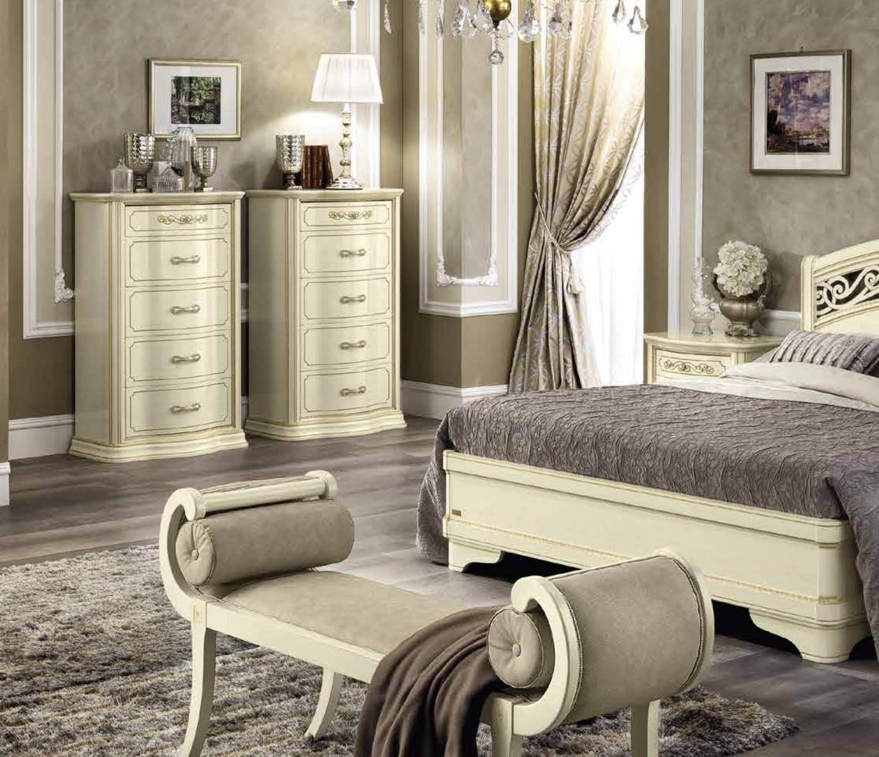 Итальянские спальни - каталог мебели продукции из италии