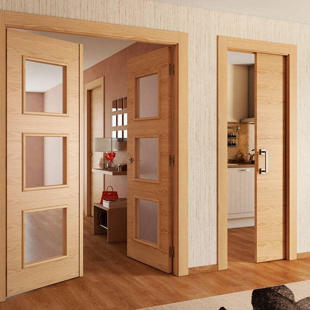 Межкомнатные двери. виды и особенности конструкций для кухни, комнаты и зала