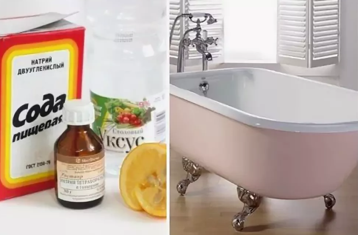 Чем отбелить ванну в домашних условиях