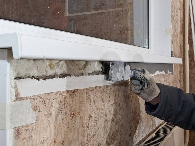 Как заделать пену после установки пластиковых окон - пвх окна, балконы, остекление, аксессуары