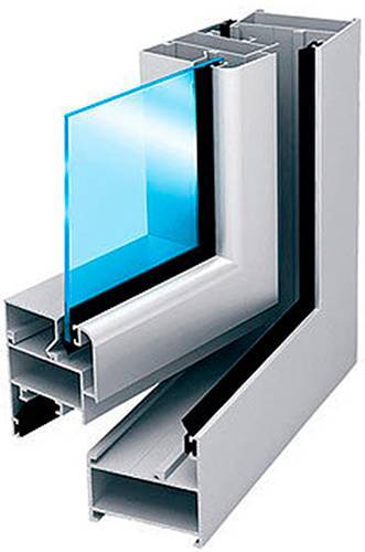 Окна из алюминиевого профиля, особенности и характеристики