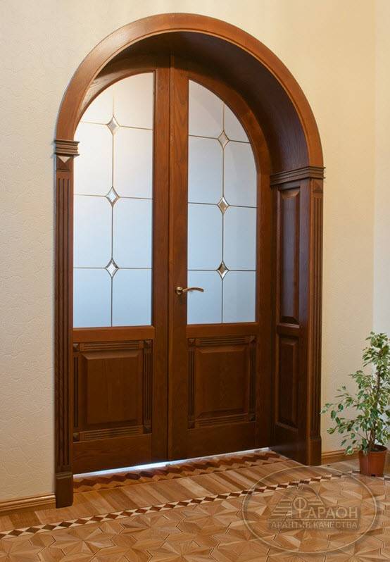 Дверь гармошка в арку - один из методов сокрытия проема