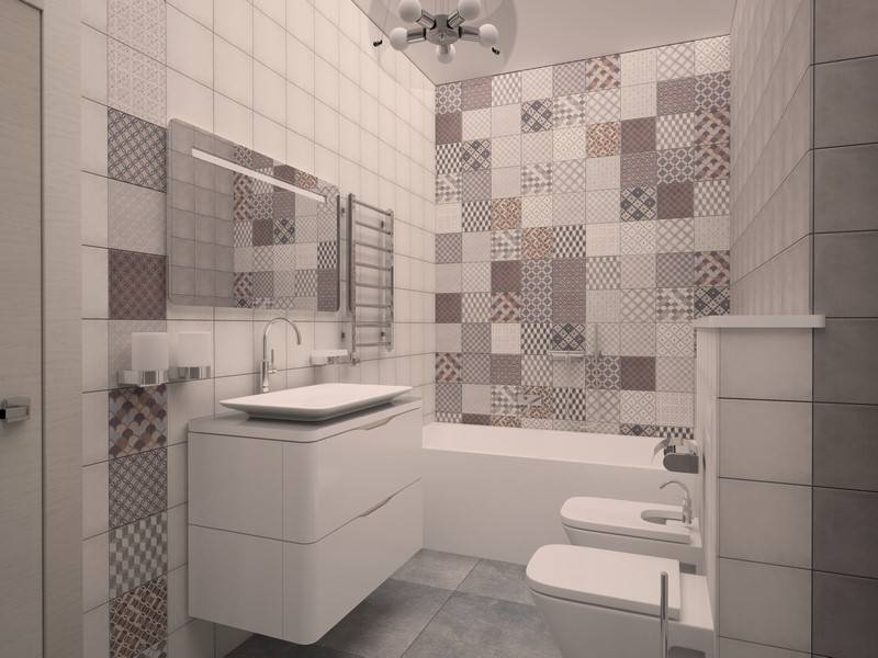 Раскладка плитки в ванной: схемы и варианты укладки плитки своими руками (115 фото + видео)