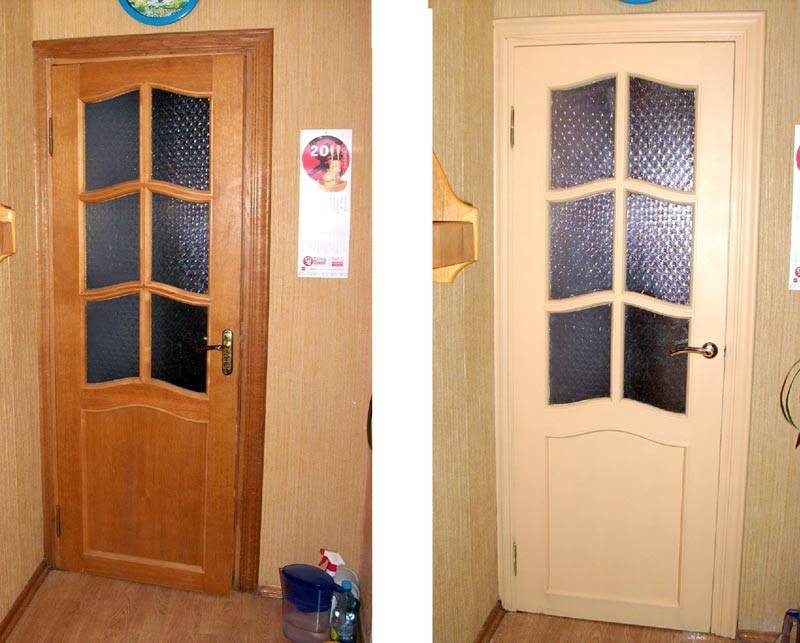 Как обновить деревянную дверь: реставрация от трещин и царапин