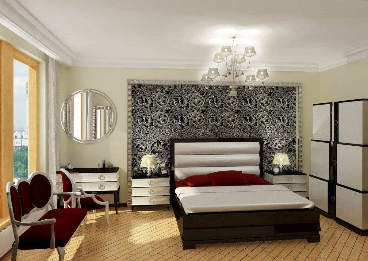 Обои для спальни (65 фото), комбинирование обоев в спальне — идеи дизайна