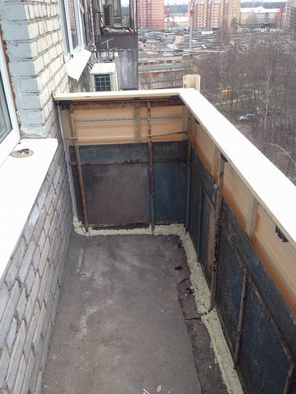 Ремонт балкона в хрущевке: пошаговая инструкция