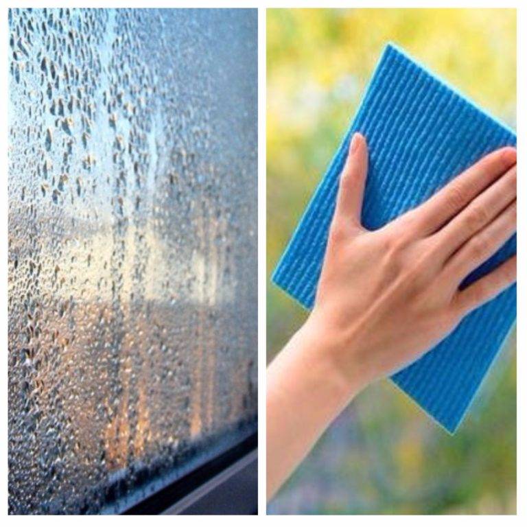 Чем помыть окна чтобы не потели