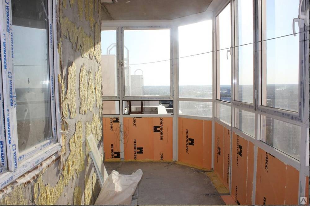 Утепление балкона с панорамным остеклением - клуб мастеров