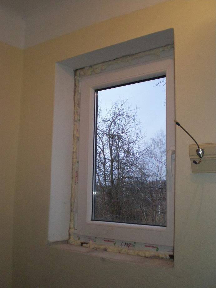 Установка откосов на окна: пошаговая инструкция- обзор +видео