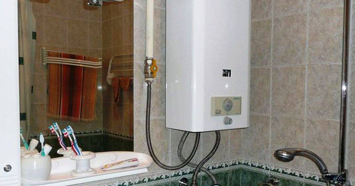 Газовая колонка в ванной комнате: можно устанавливать