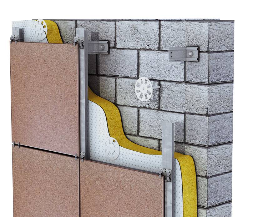 Клинкерная плитка для фасада: монтаж с утеплением и без, крепление термопанелей