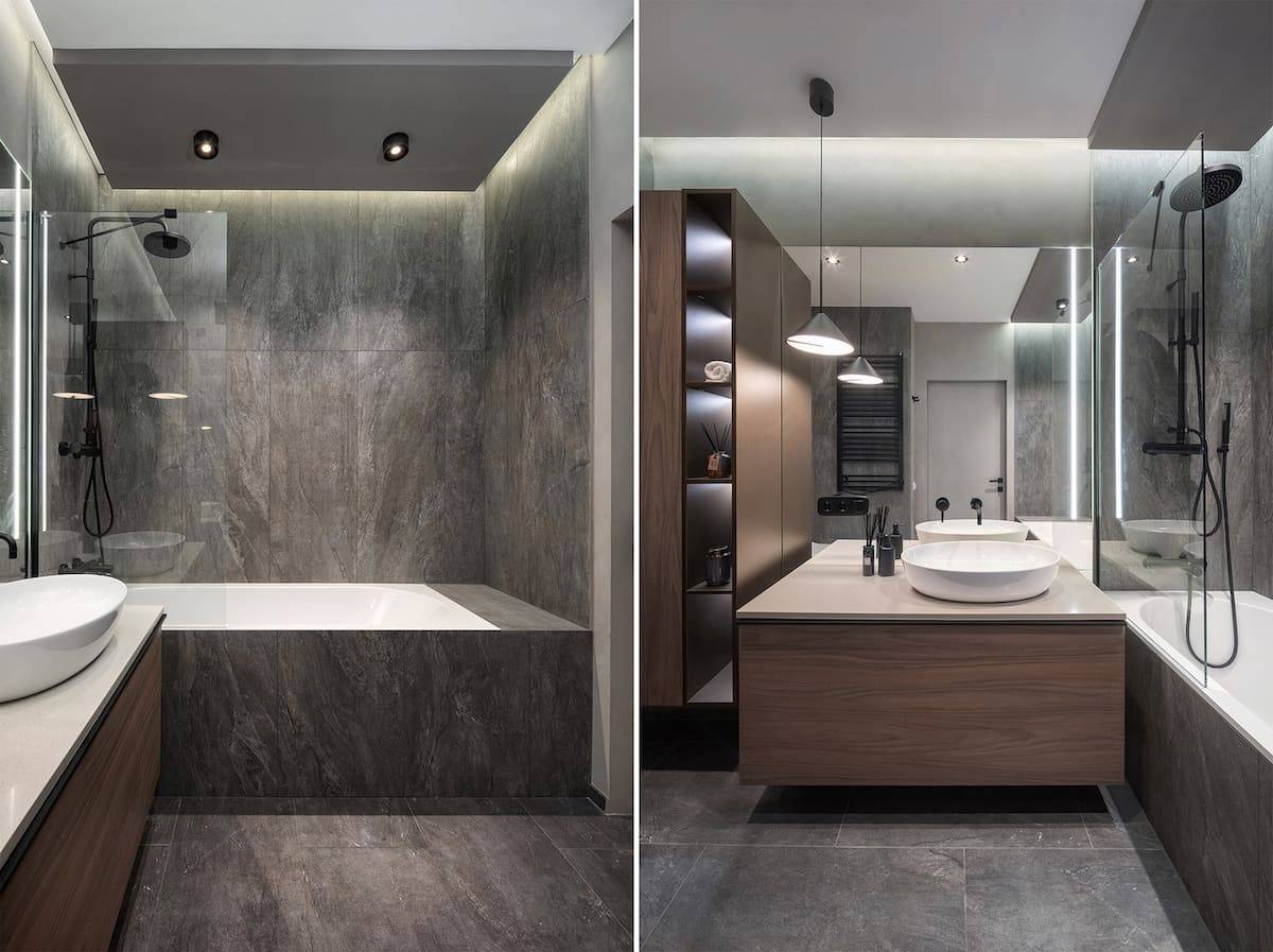 Дизайн ванной комнаты фото 2019 современные идеи