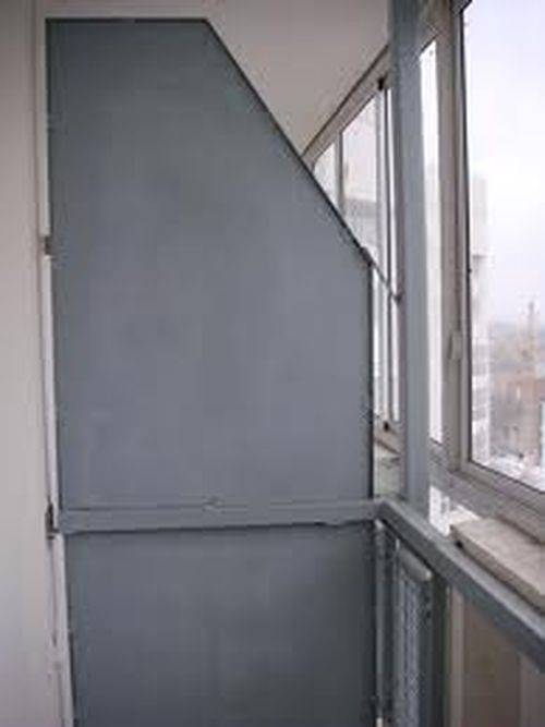 Как сделать перегородку на балконе от соседей
