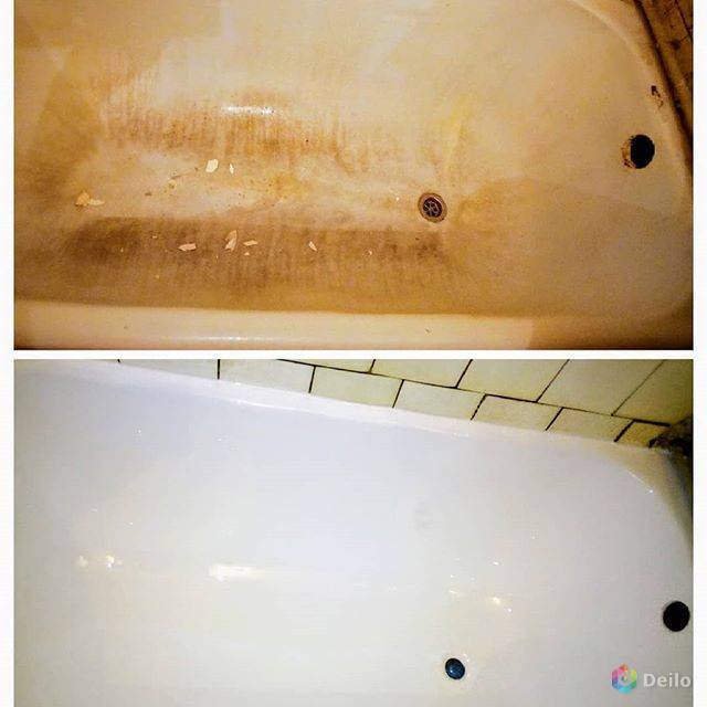 Реставрация ванн с помощью акрила своими руками