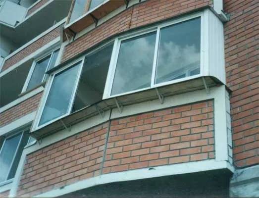 Особенности остекления лоджий и балконов в домах серии п 44, размер оконных блоков домов этой серии