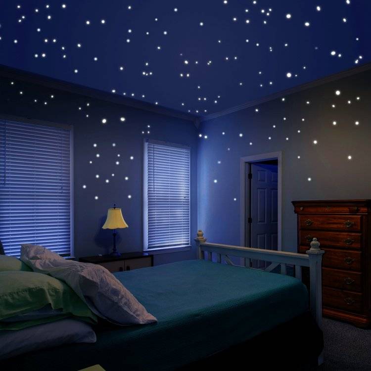Звёзды на потолке: плюсы и минусы, как сделать самому
