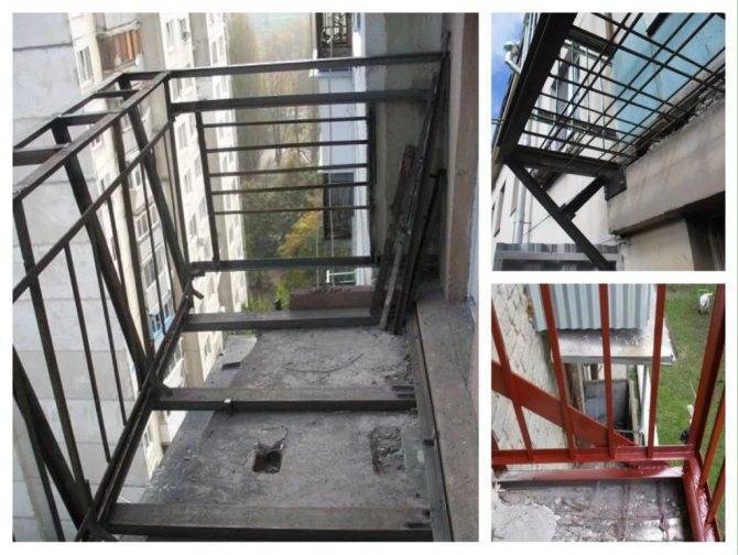 Капитальный ремонт балкона инструкции и фото, кто должен ремонтировать аварийный балкон, как усилить плиту и заделать щели на балконе