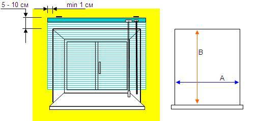 Как замерять рулонные шторы на пластиковые окна
