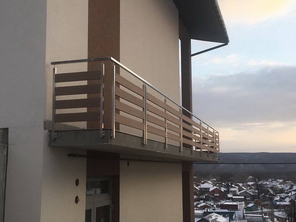 Ограждения балконные, материалы, характеристики, требования снип, как установить
