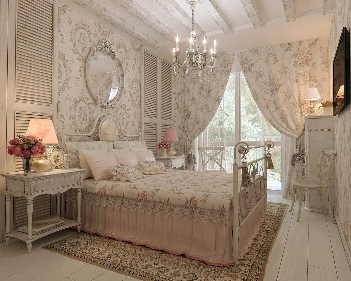Спальня в стиле прованс: 60 фото в интерьере, гид по дизайну