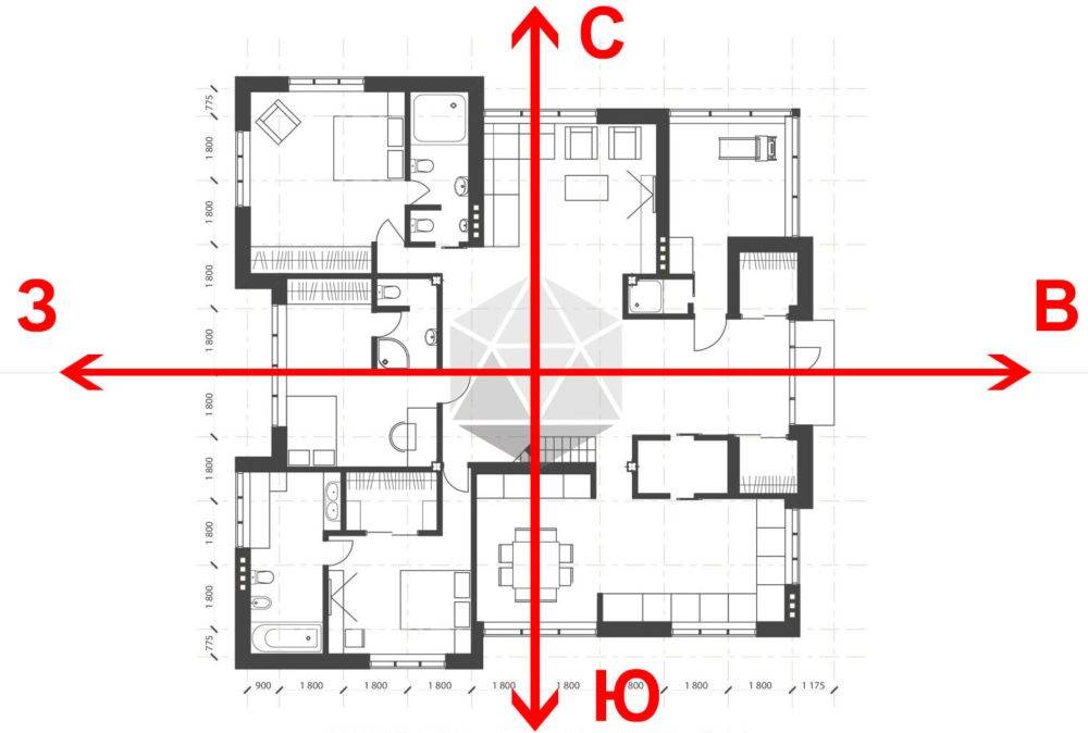 Расположение, размер и количество окон в частном доме, окно у дома