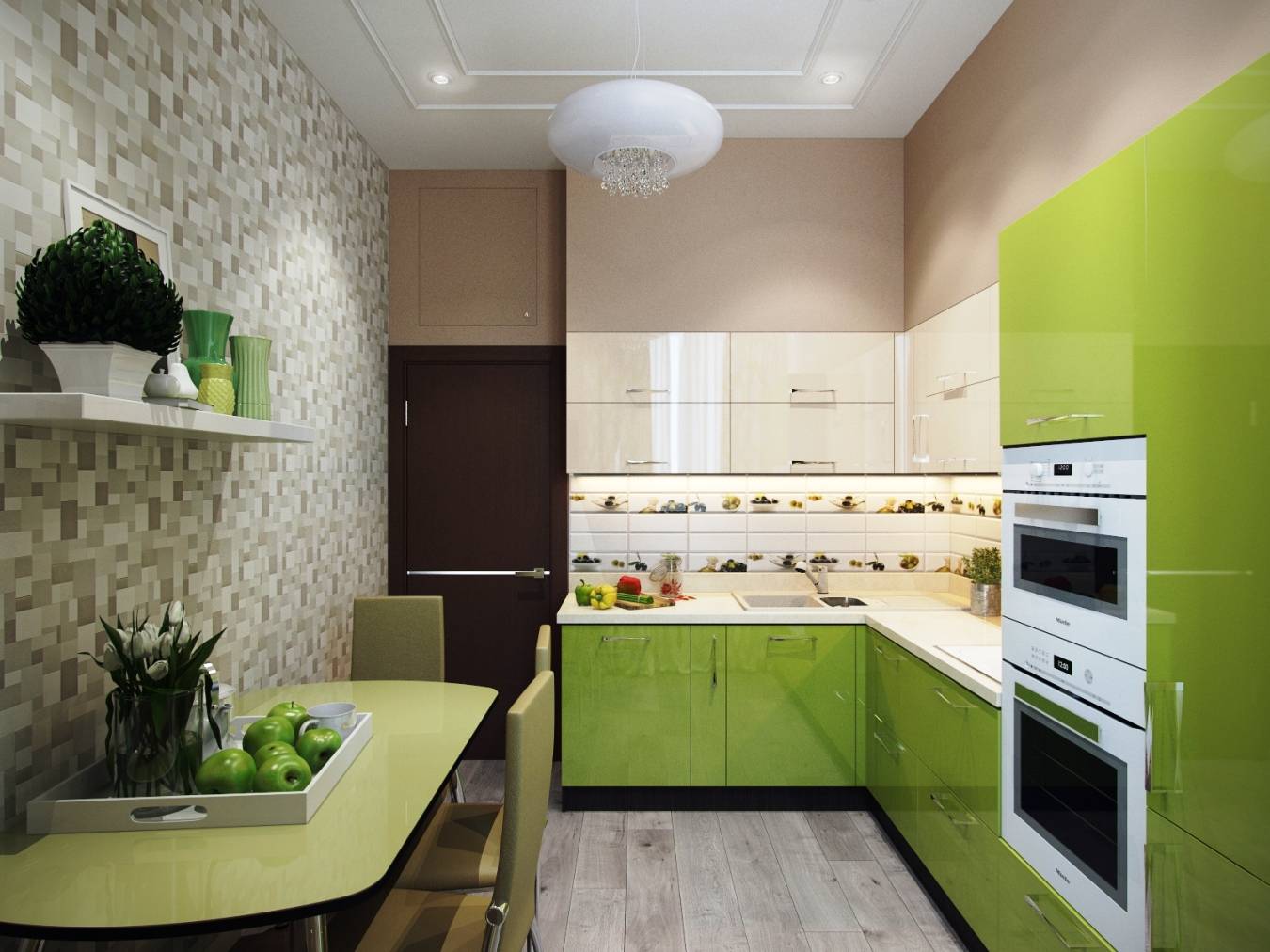 Как рационально использовать маленькую площадь кухни в хрущёвке: 50 фото реальных дизайн-проектов