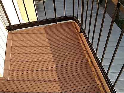 11+ вариантов применения террасной доски на балконе