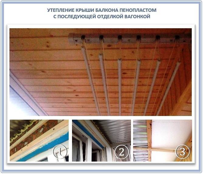 Процесс утепление потолка на своем балконе: 3 варианта и интересное мнение