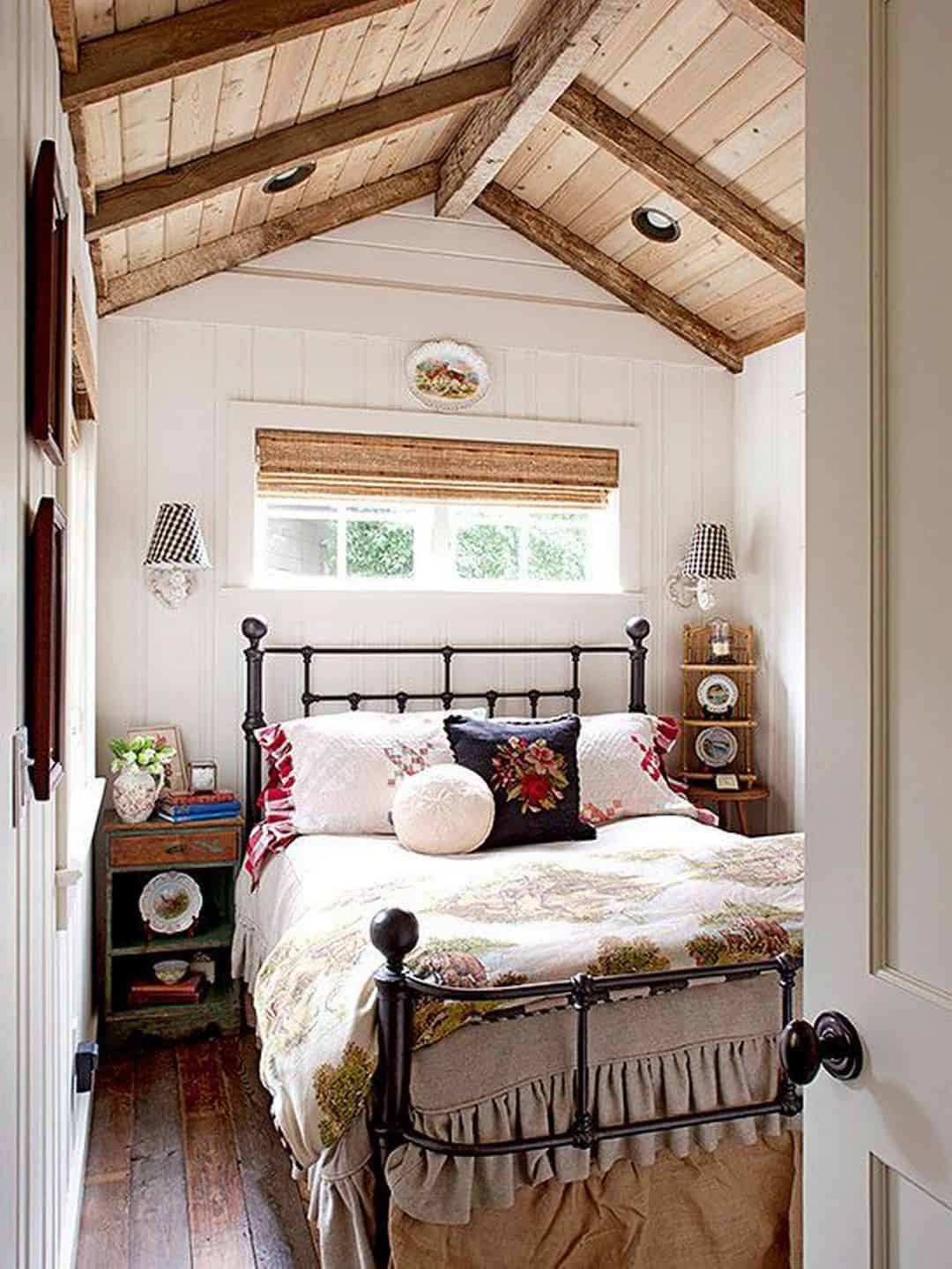 спальня в крестьянском стиле