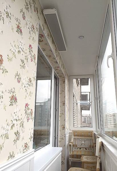 Обогрев балкона: особенности приборов инфракрасного типа