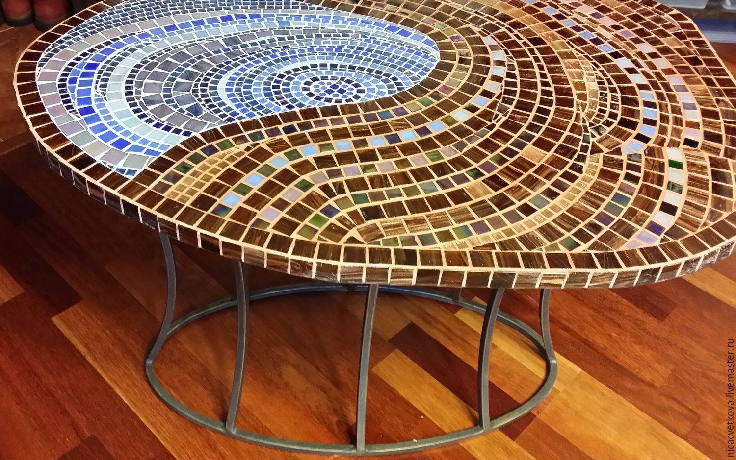 Как сделать стол из керамической плитки своими руками