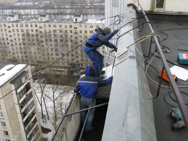 Как сделать крышу на балкон последнего этажа