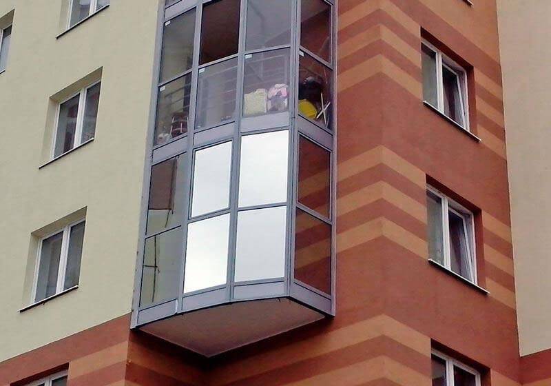 Тонировка балкона