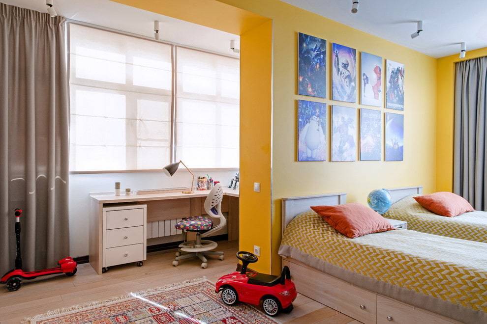 Сборник смелых идей для современного дизайна детской комнаты