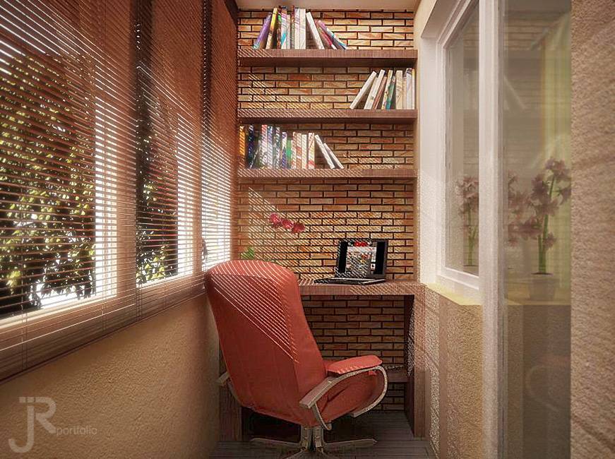 Комната на балконе и лоджии: дизайн с фото и как сделать жилое помещение или зону отдыха