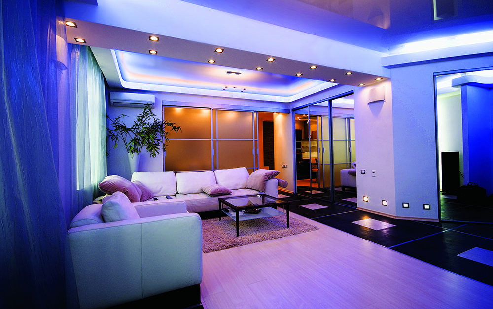 Двухуровневый потолок в спальне - 100 фото красивых идей дизайна