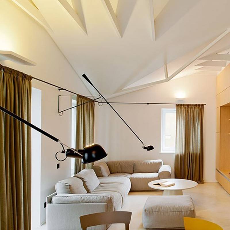 Дизайн квартиры с высокими потолками (100+ фото интерьеров)