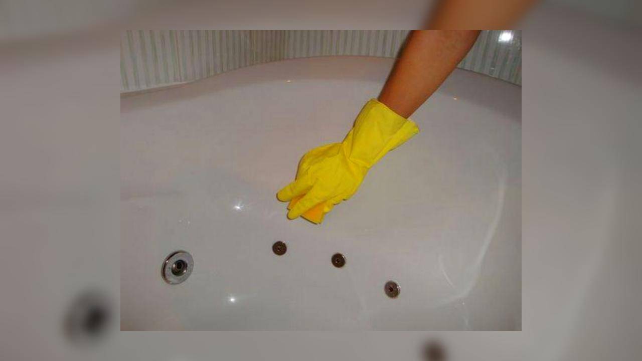 Как отчистить ванну от желтизны за 5 минут, как не повредить эмаль, средства