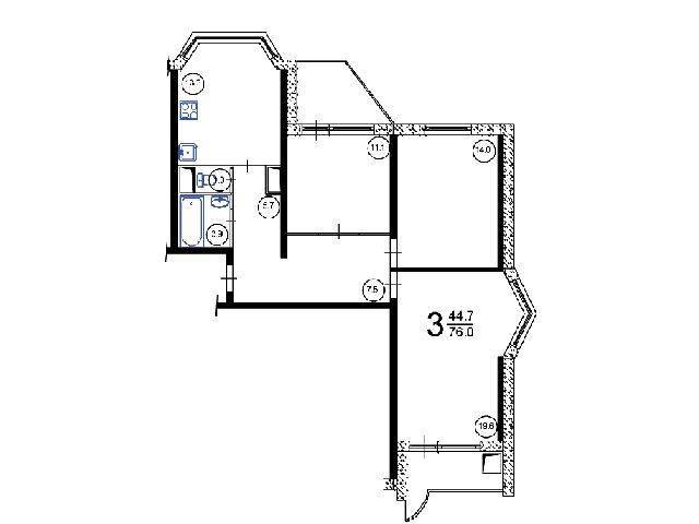 Дома серии п-44: планировки, фото, характеристики