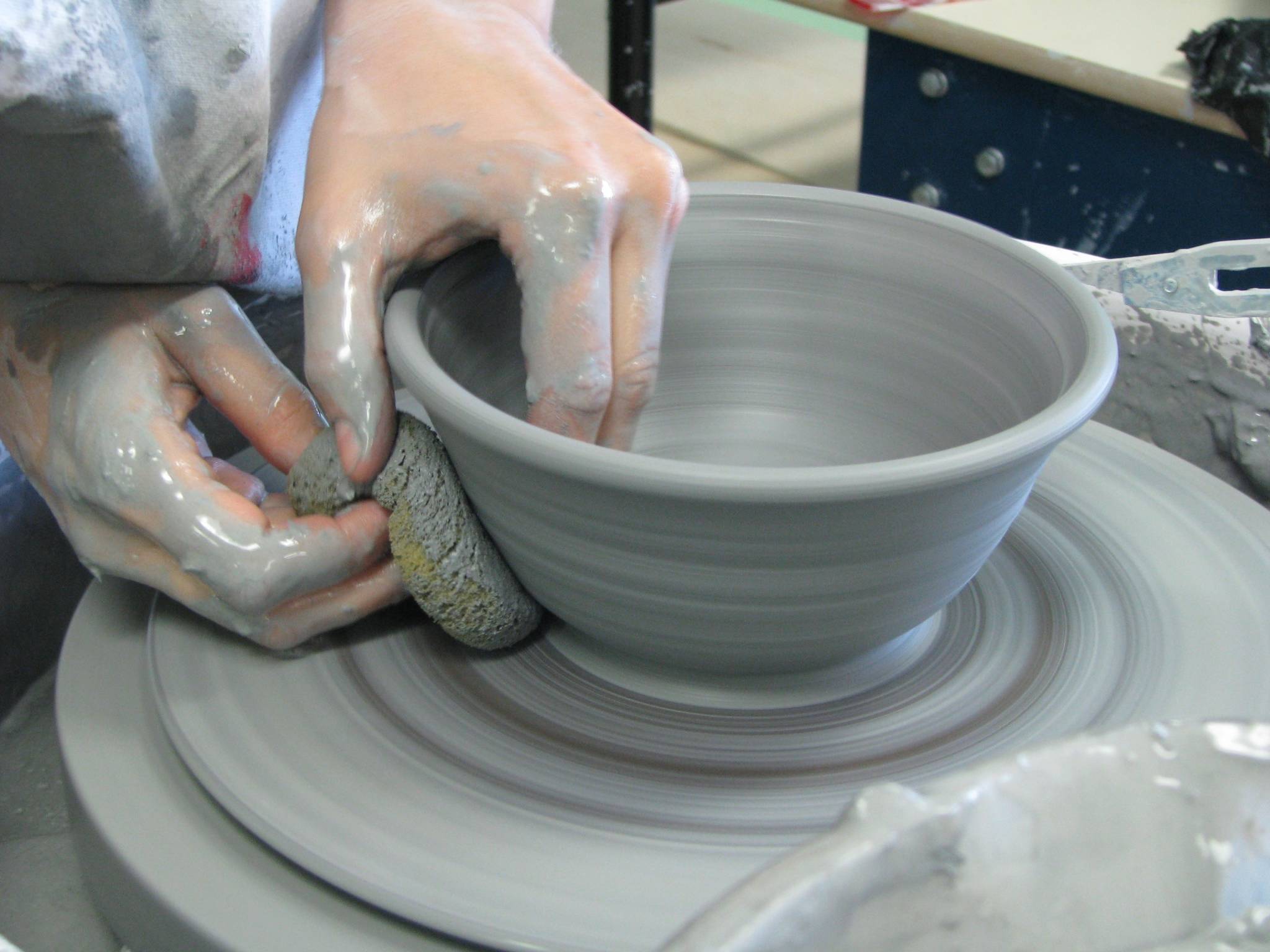 Поделка изделие фоторепортаж лепка декорирование керамики глина